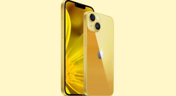 iPhone 14 Yellow