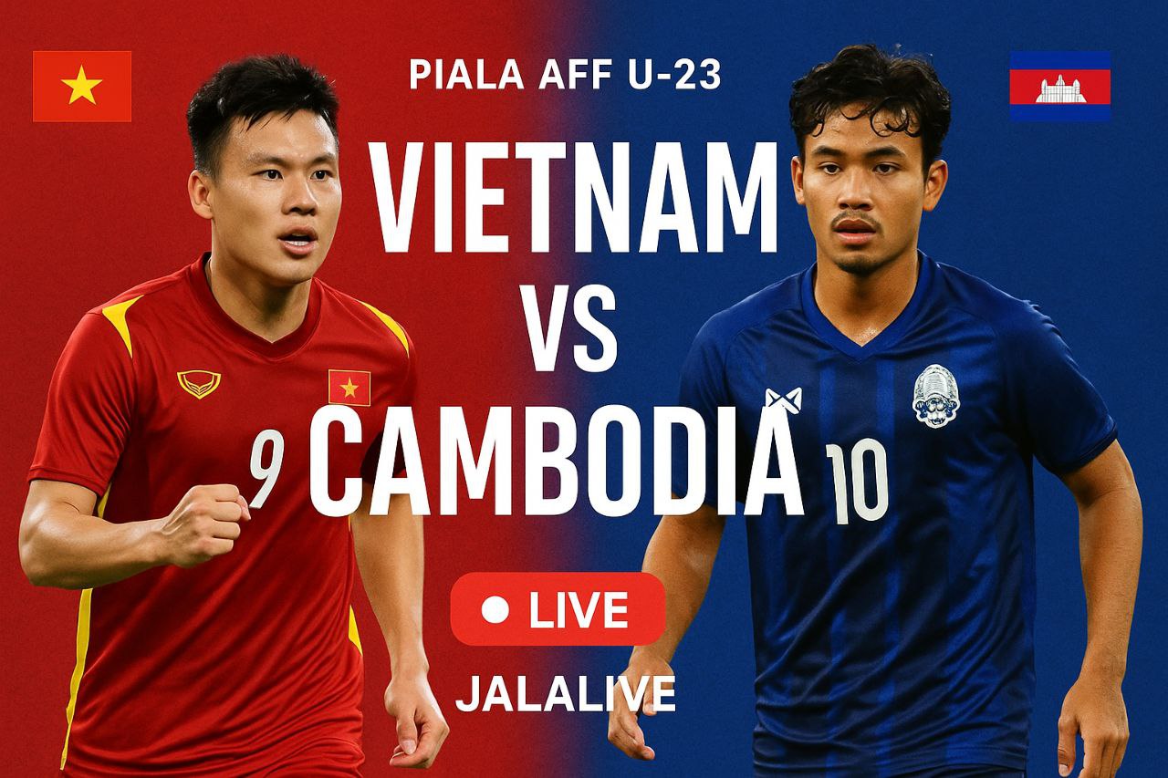 Vietnam vs Kamboja Malam Ini di Jalalive Pukul 20.00 WIB – Siapakah yang Akan Melaju ke Semifinal?