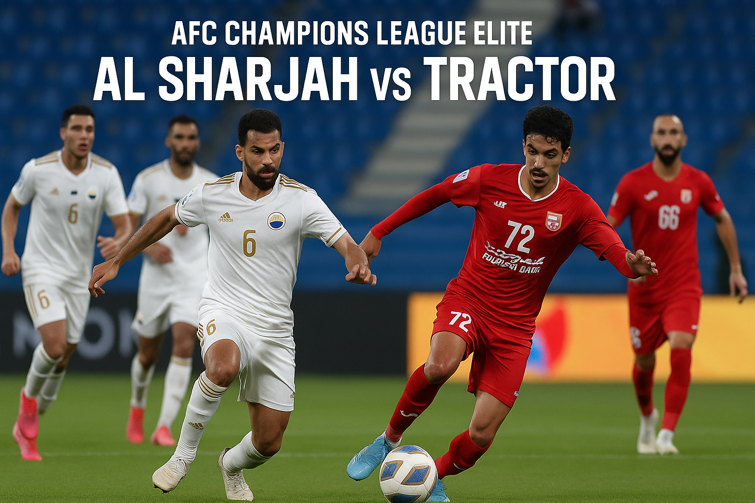 Jadwal Siaran Langsung Al Sharjah vs Tractor di Jalalive Pukul 23.00 WIB – Duel Sengit Menuju Puncak