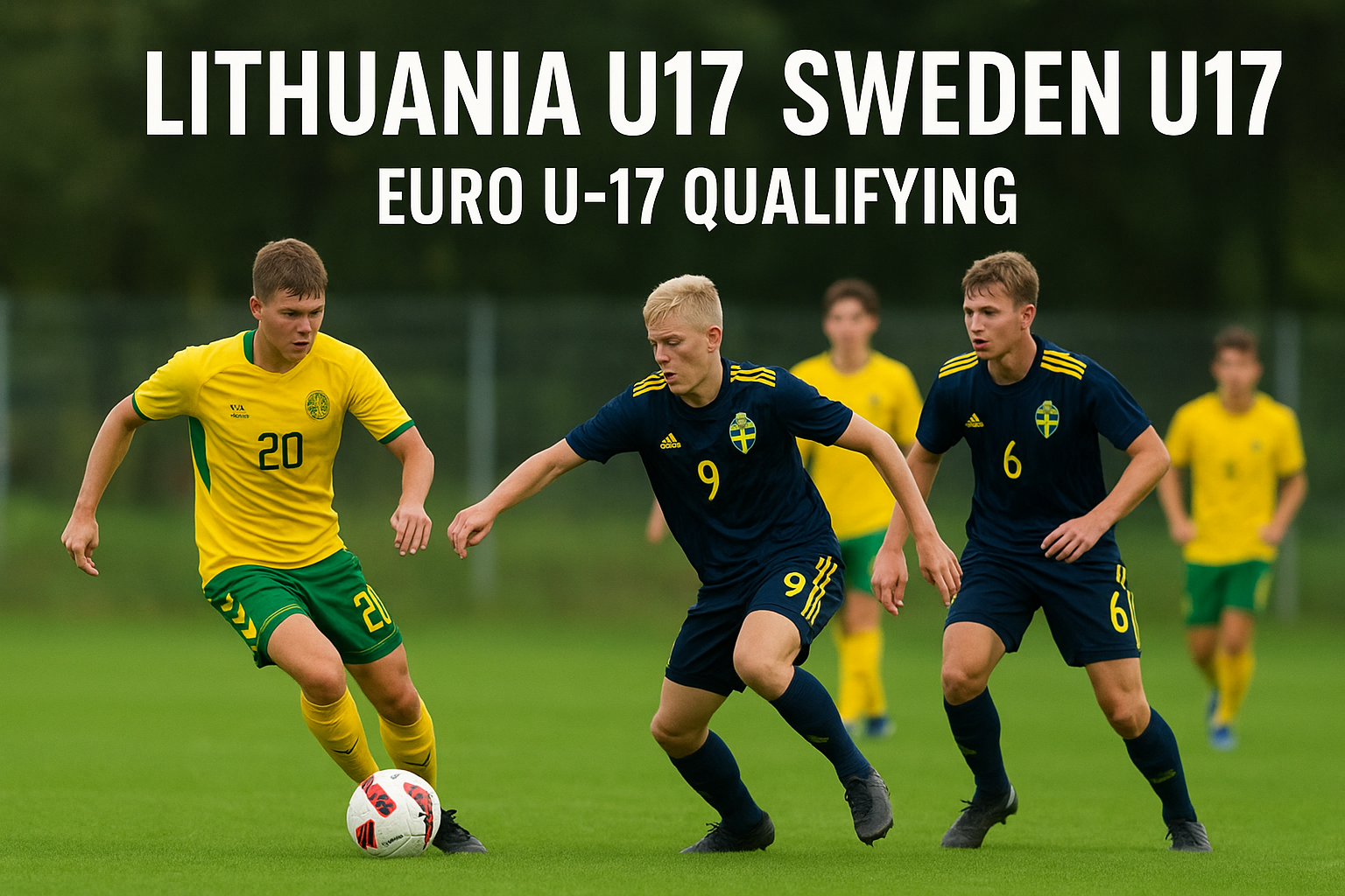 Lithuania U17 vs Sweden U17 Euro U-17: Analisis Taktik dan Formasi Kedua Tim Jalalive
