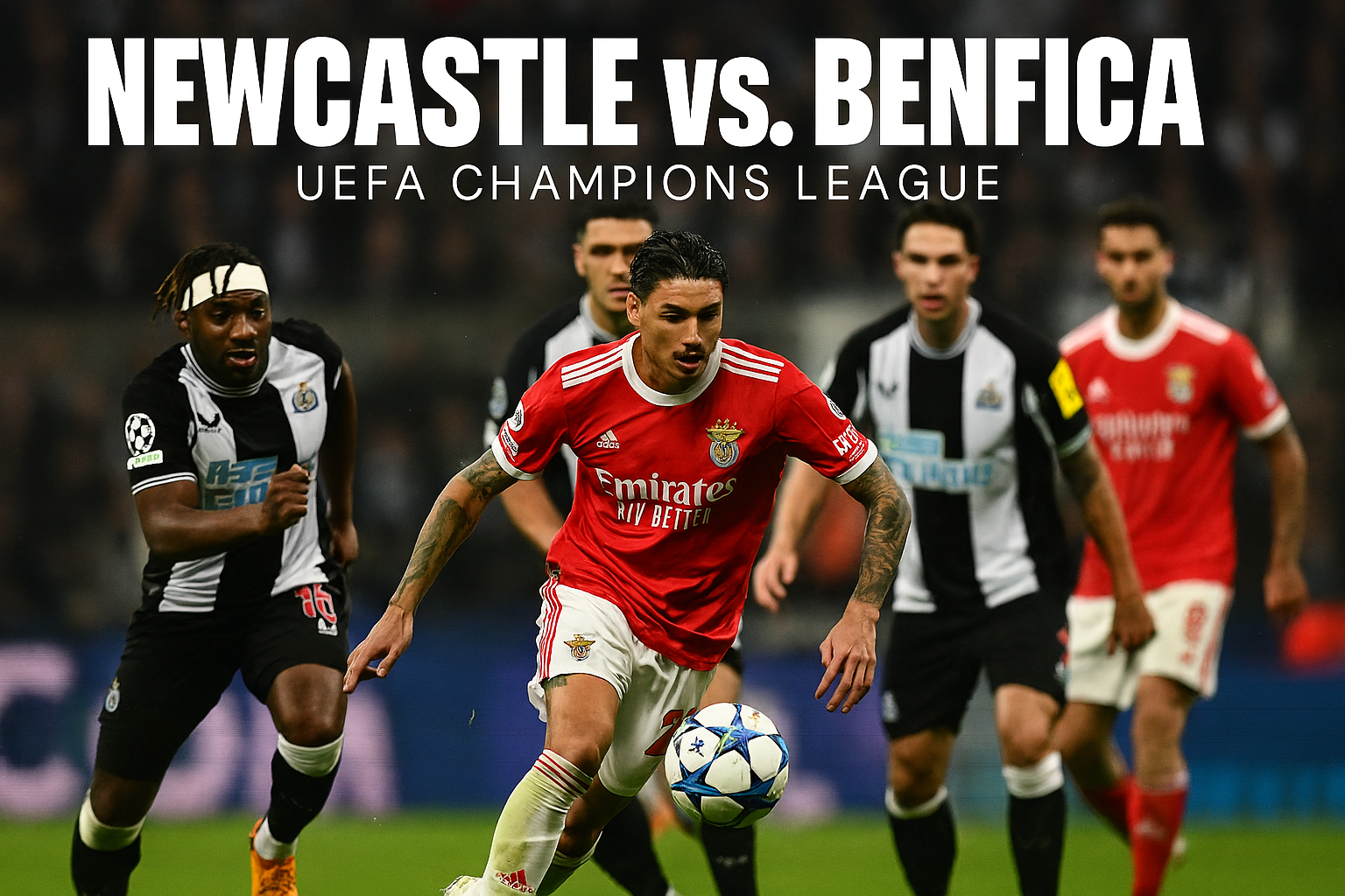 Jalalive : Newcastle vs Benfica Berakhir 3-0 Pertandingan Epik yang Mengukir Sejarah Baru
