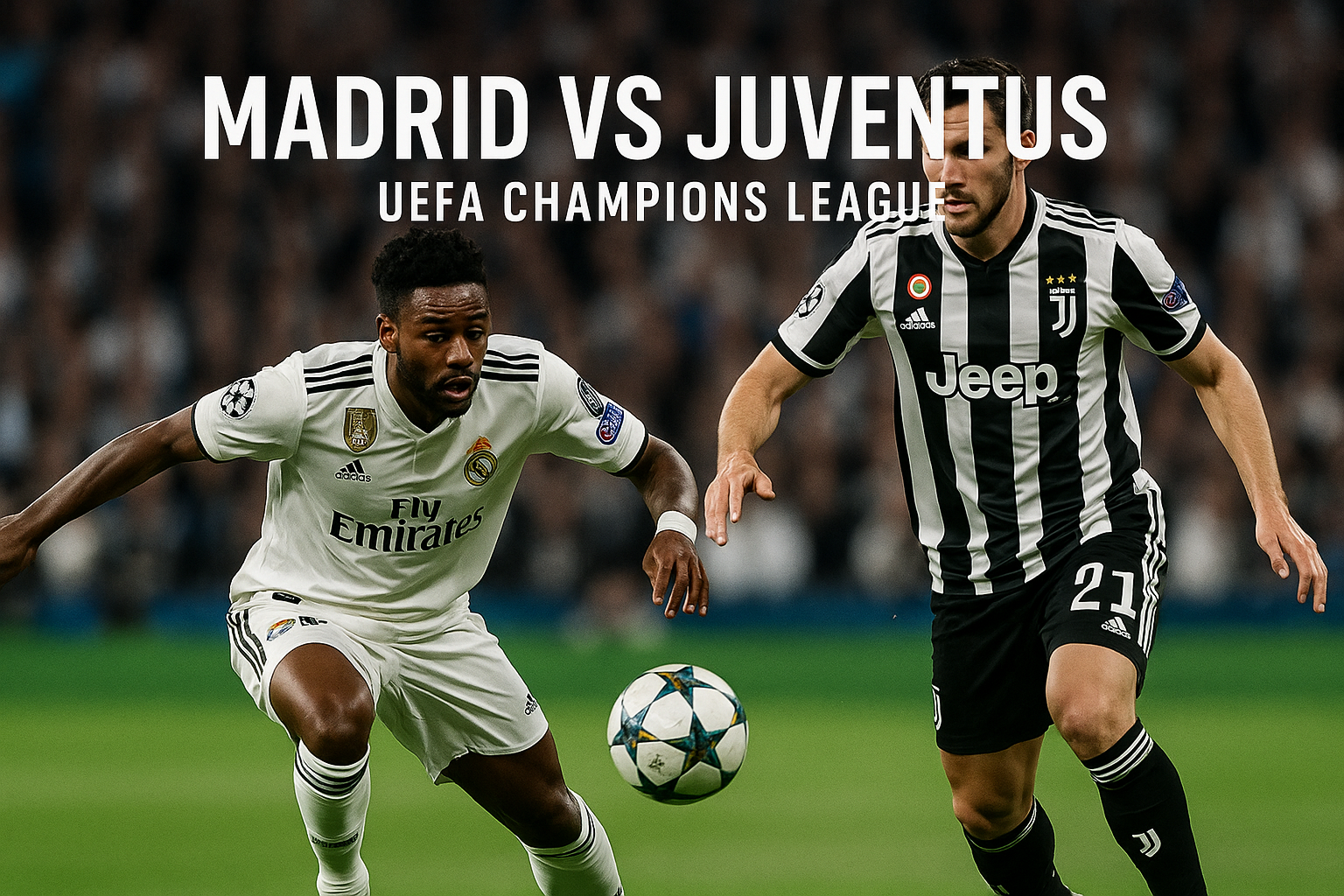 Nonton Madrid vs Juventus Liga Champions UEFA Dini Hari Ini Full HD di Jalalive – Saksikan Pertandingan Seru di Tengah Malam